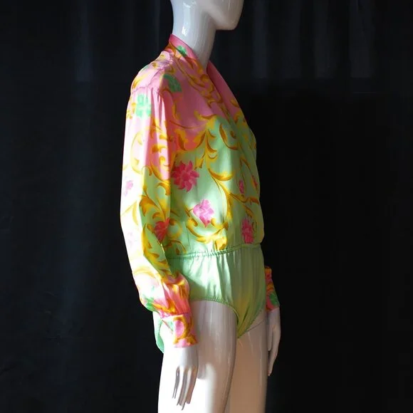 Escada By Margaret Ley Silk Body Blouse - Germany - Picture 4 of 6